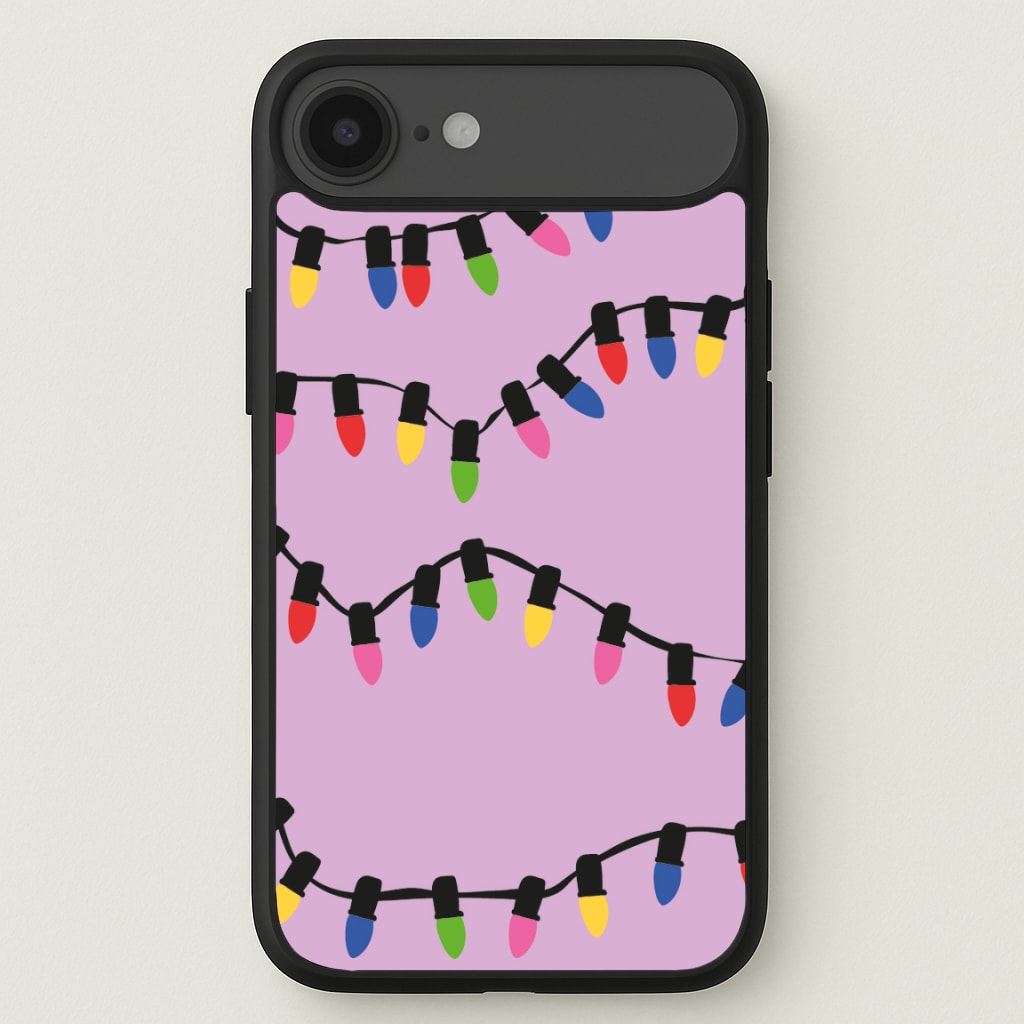 Pink Lights - Christmas Patterns Phone Case for iPhone 17 Air