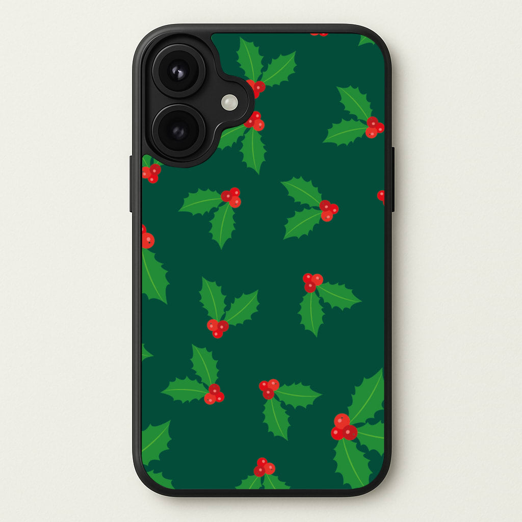 Holly - Christmas Patterns Phone Case for iPhone 17