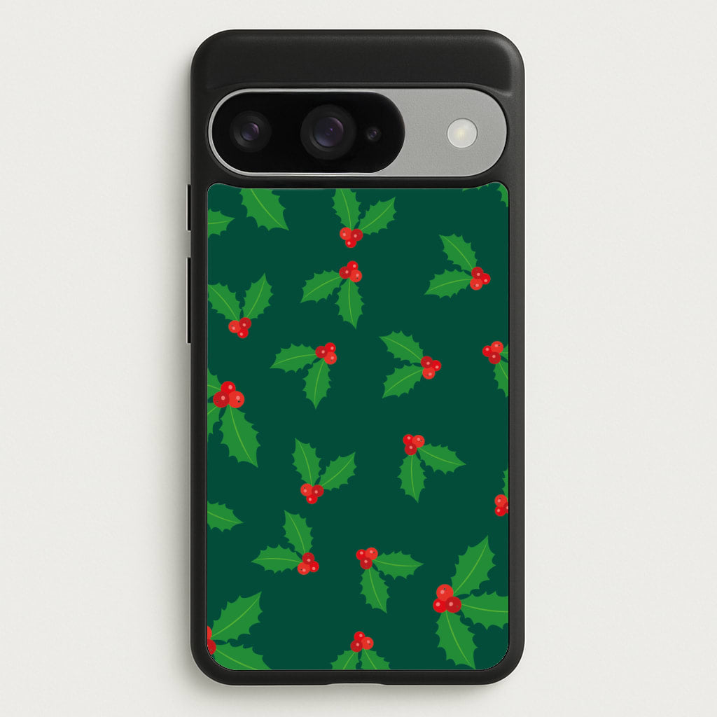 Holly - Christmas Patterns Phone Case for Google Pixel 10 / 10 Pro