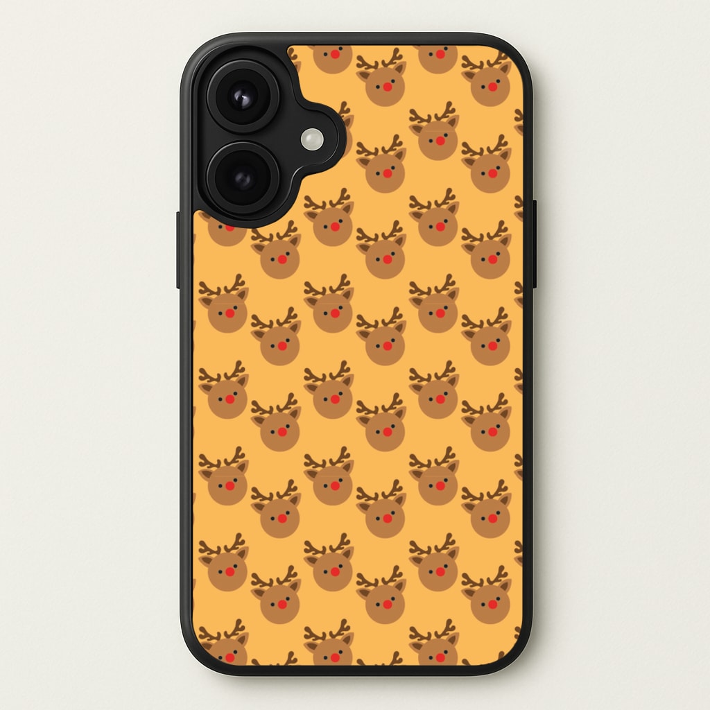 Rudolph Pattern - Christmas Patterns Phone Case for iPhone 17