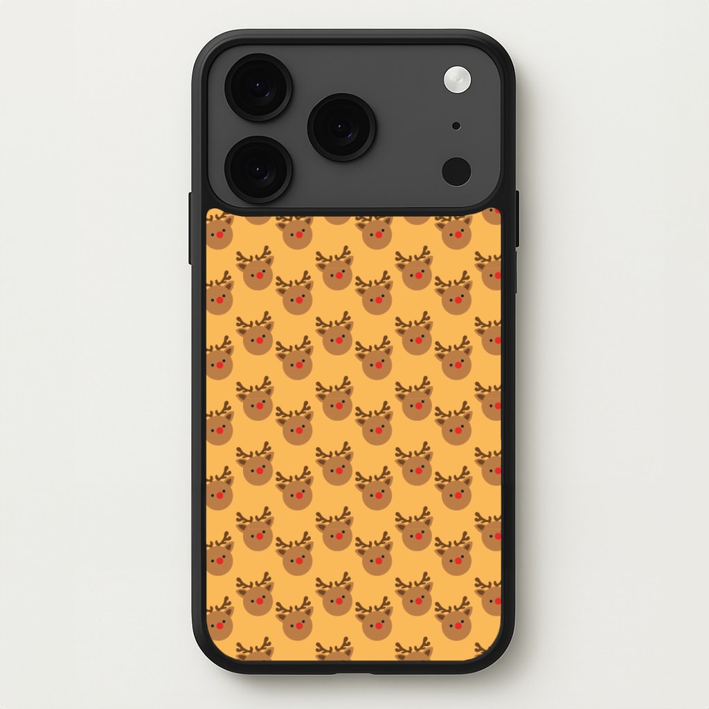 Rudolph Pattern - Christmas Patterns Phone Case for iPhone 17 Pro Max