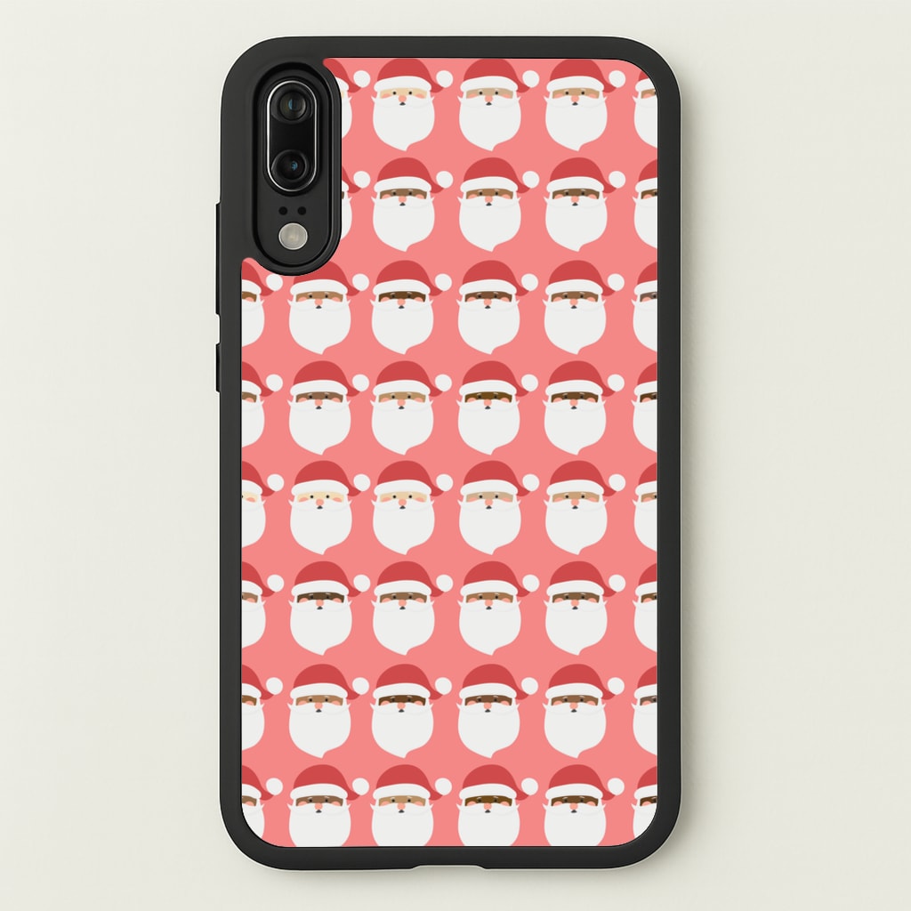 Santa Pattern - Christmas Patterns - Christmas Phone Case for Huawei P20