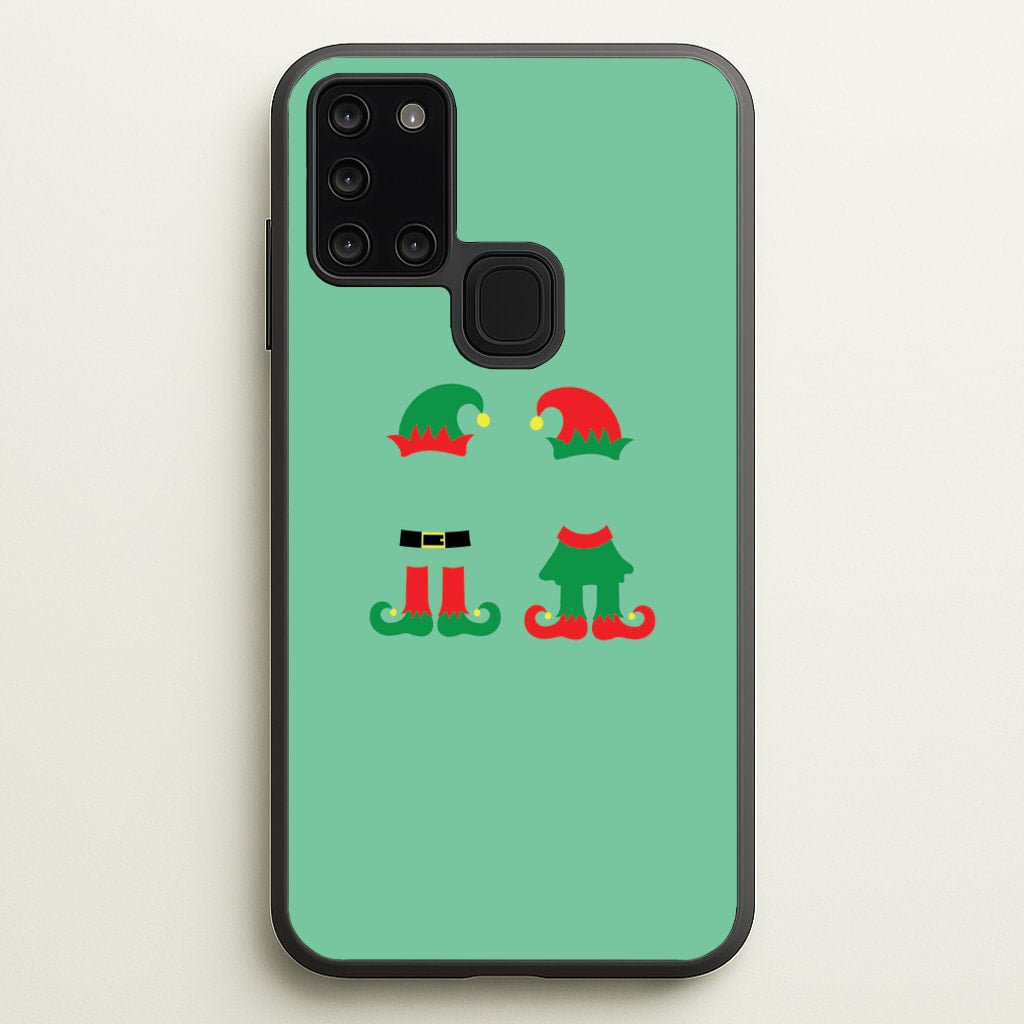 Elf Body - Christmas - Christmas Phone Case for Galaxy A21s
