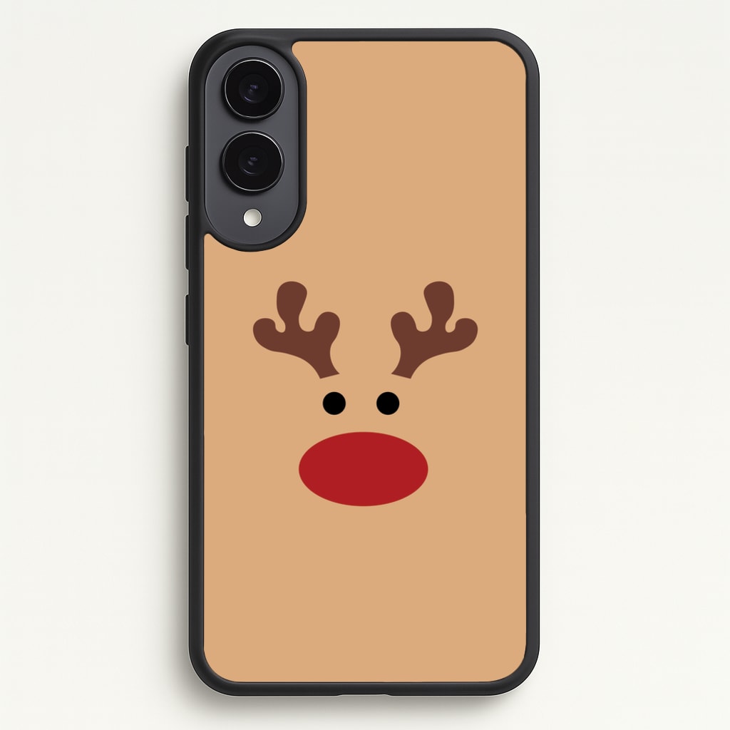 Rudolph Red Nose - Christmas - Christmas Phone Case for Galaxy S25 Edge