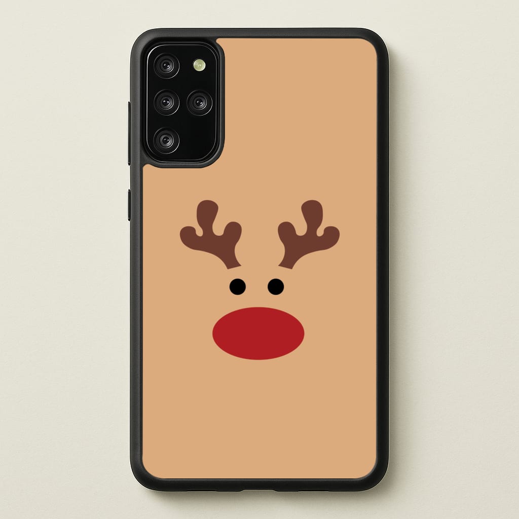 Rudolph Red Nose - Christmas - Christmas Phone Case for Galaxy S20 Plus