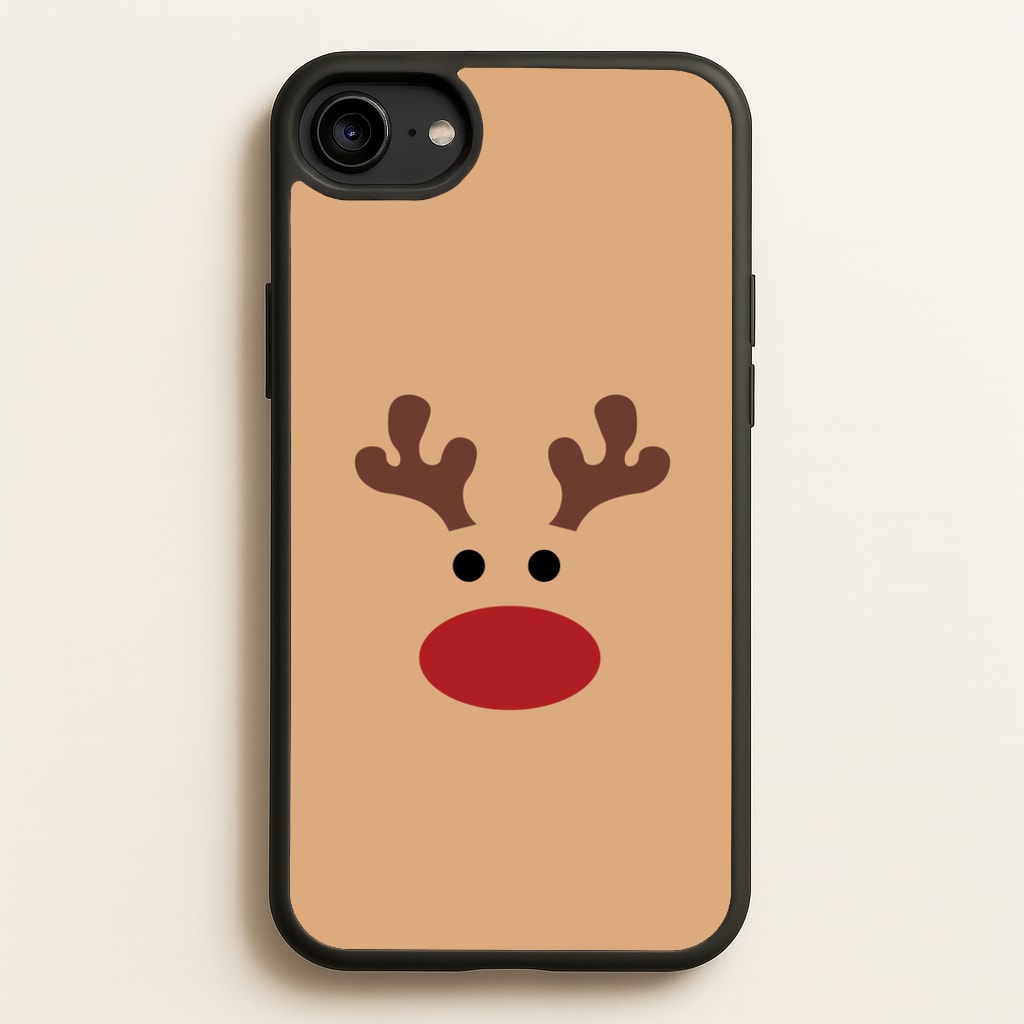 Rudolph Red Nose - Christmas - Christmas Phone Case for iPhone 6 / 7 / 8 / SE