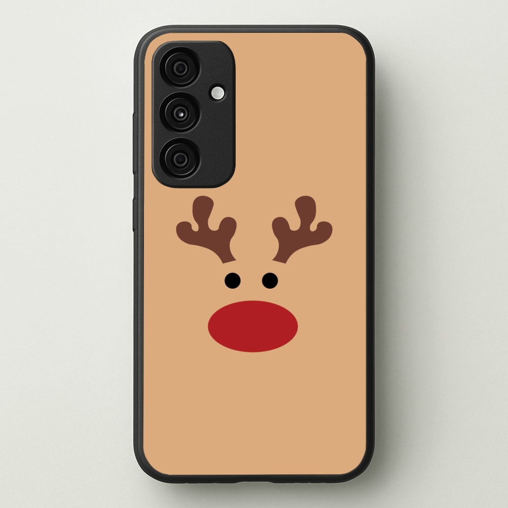 Rudolph Red Nose - Christmas - Christmas Phone Case for Galaxy A35