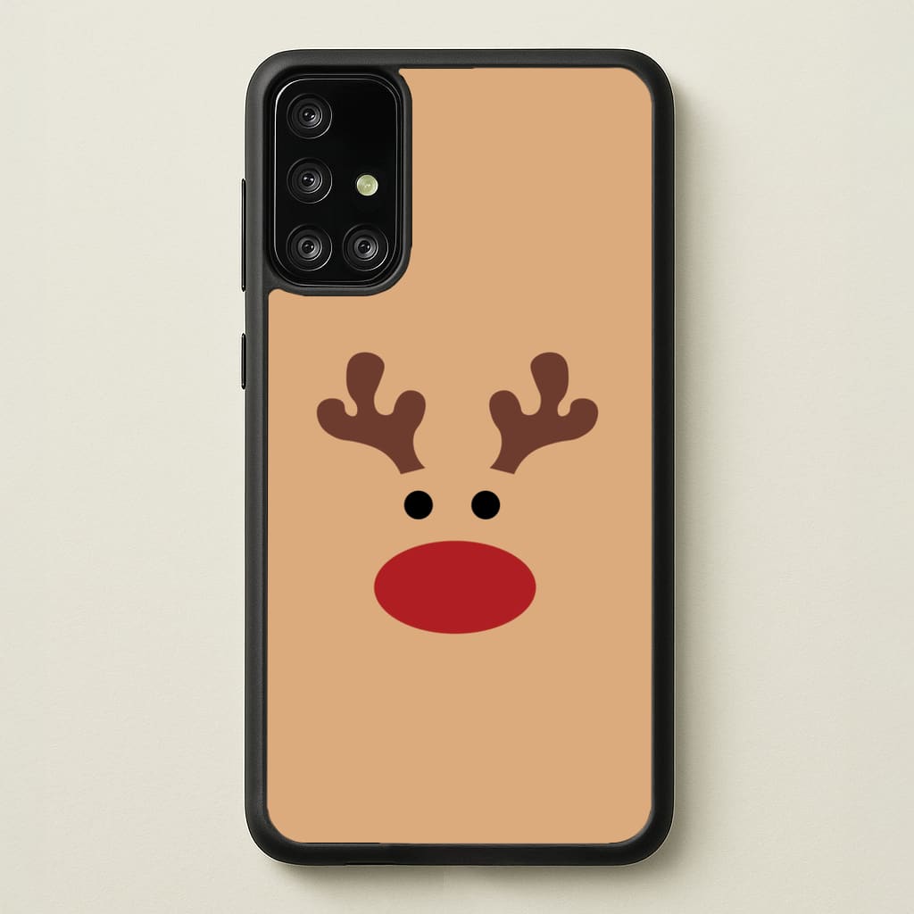 Rudolph Red Nose - Christmas - Christmas Phone Case for Galaxy A71