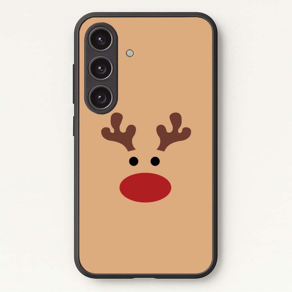 Rudolph Red Nose - Christmas - Christmas Phone Case for Galaxy S24 Plus