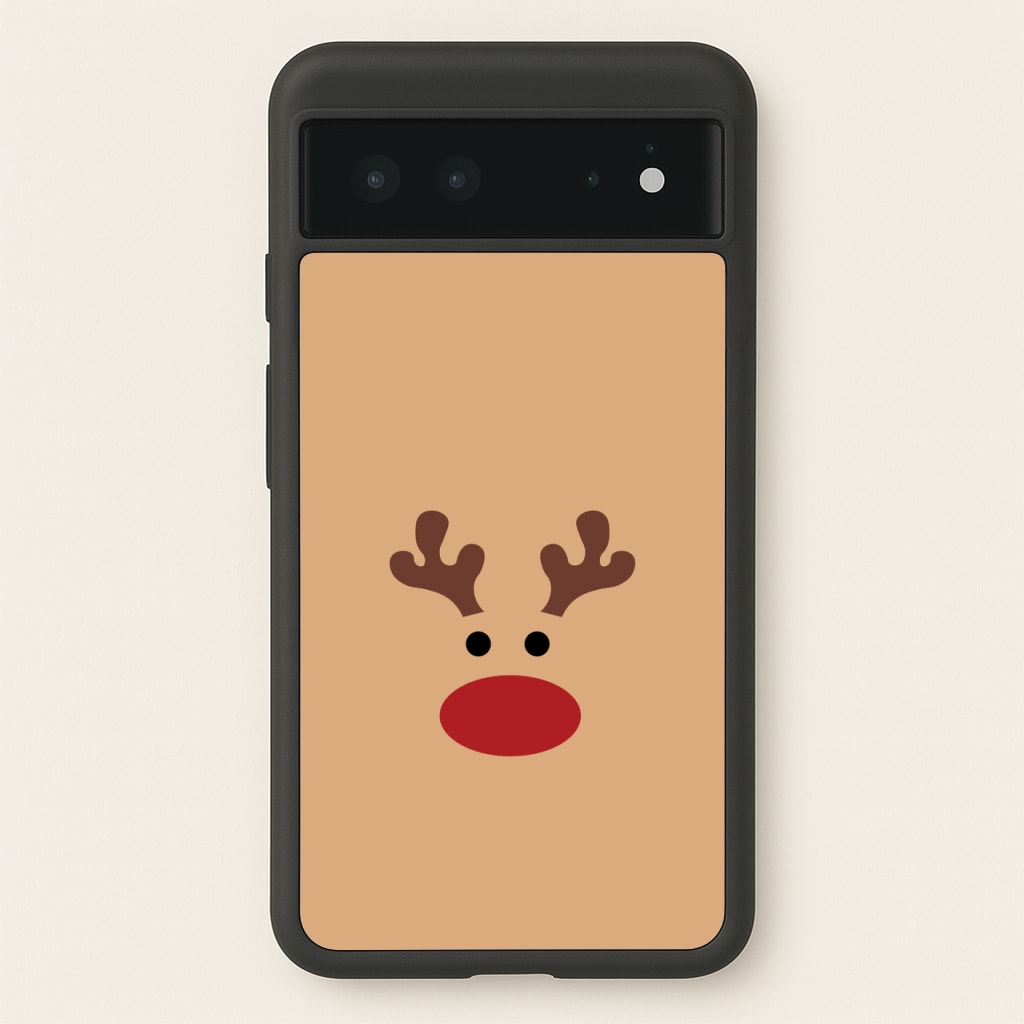 Rudolph Red Nose - Christmas - Christmas Phone Case for Google Pixel 6