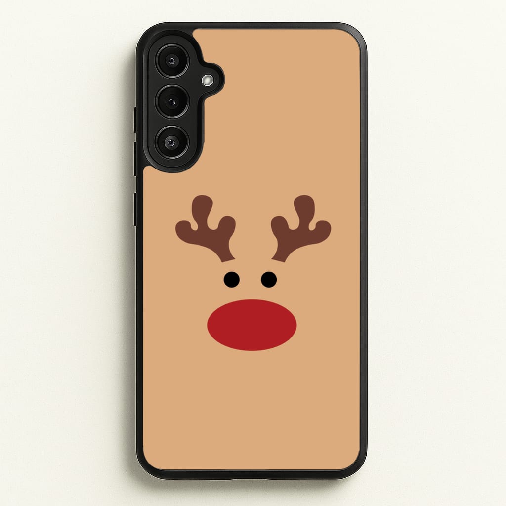 Rudolph Red Nose - Christmas - Christmas Phone Case for Galaxy A34