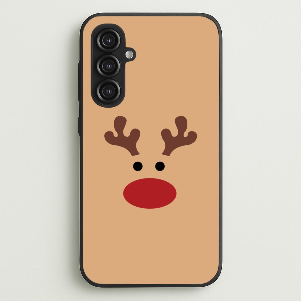 Rudolph Red Nose - Christmas - Christmas Phone Case for Galaxy S23FE