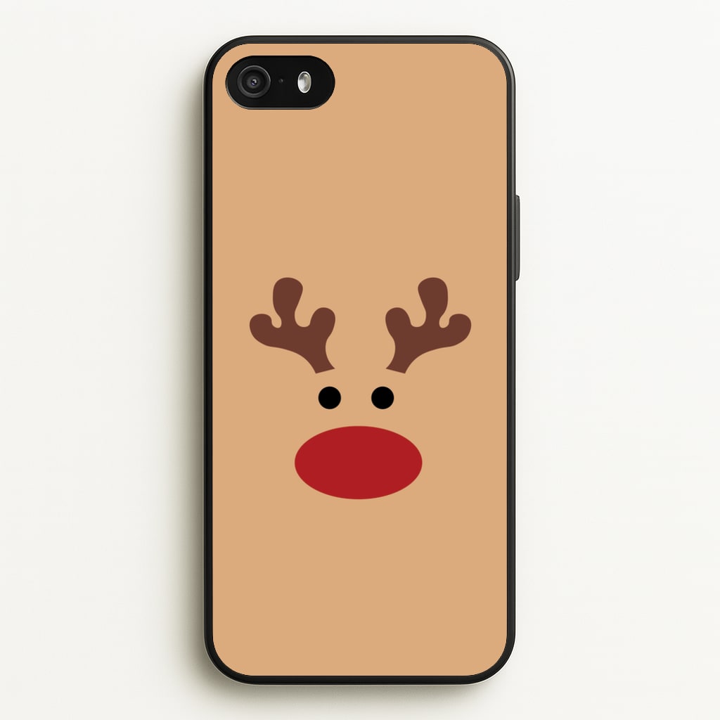 Rudolph Red Nose - Christmas - Christmas Phone Case for iPhone 5 / 5s / SE 2016