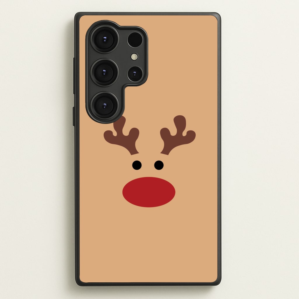 Rudolph Red Nose - Christmas - Christmas Phone Case for Galaxy S25 Ultra