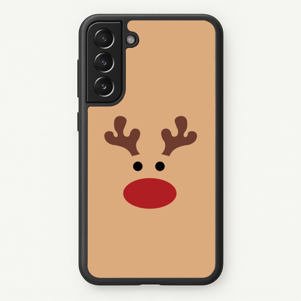 Rudolph Red Nose - Christmas - Christmas Phone Case for Galaxy S22