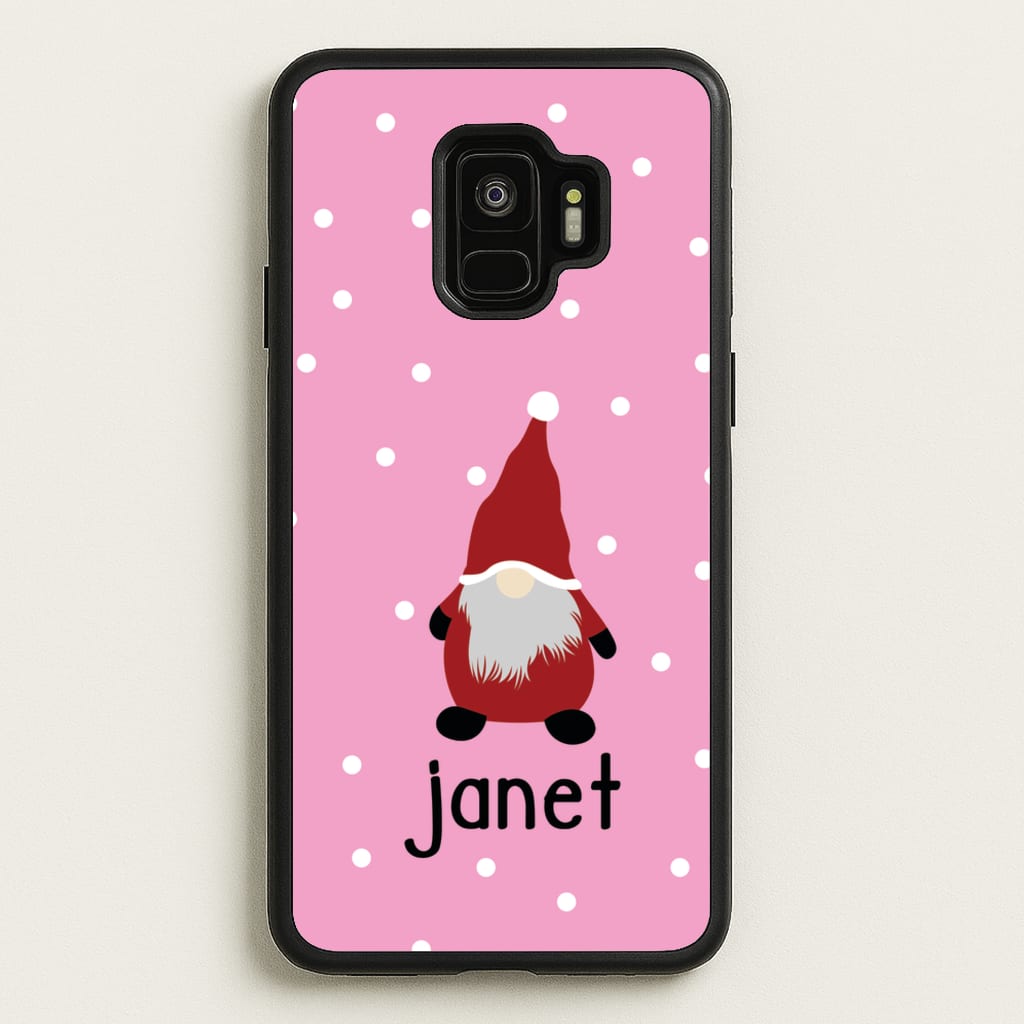 Personalised Gonk - Personalised Christmas Phone Case for Galaxy S9