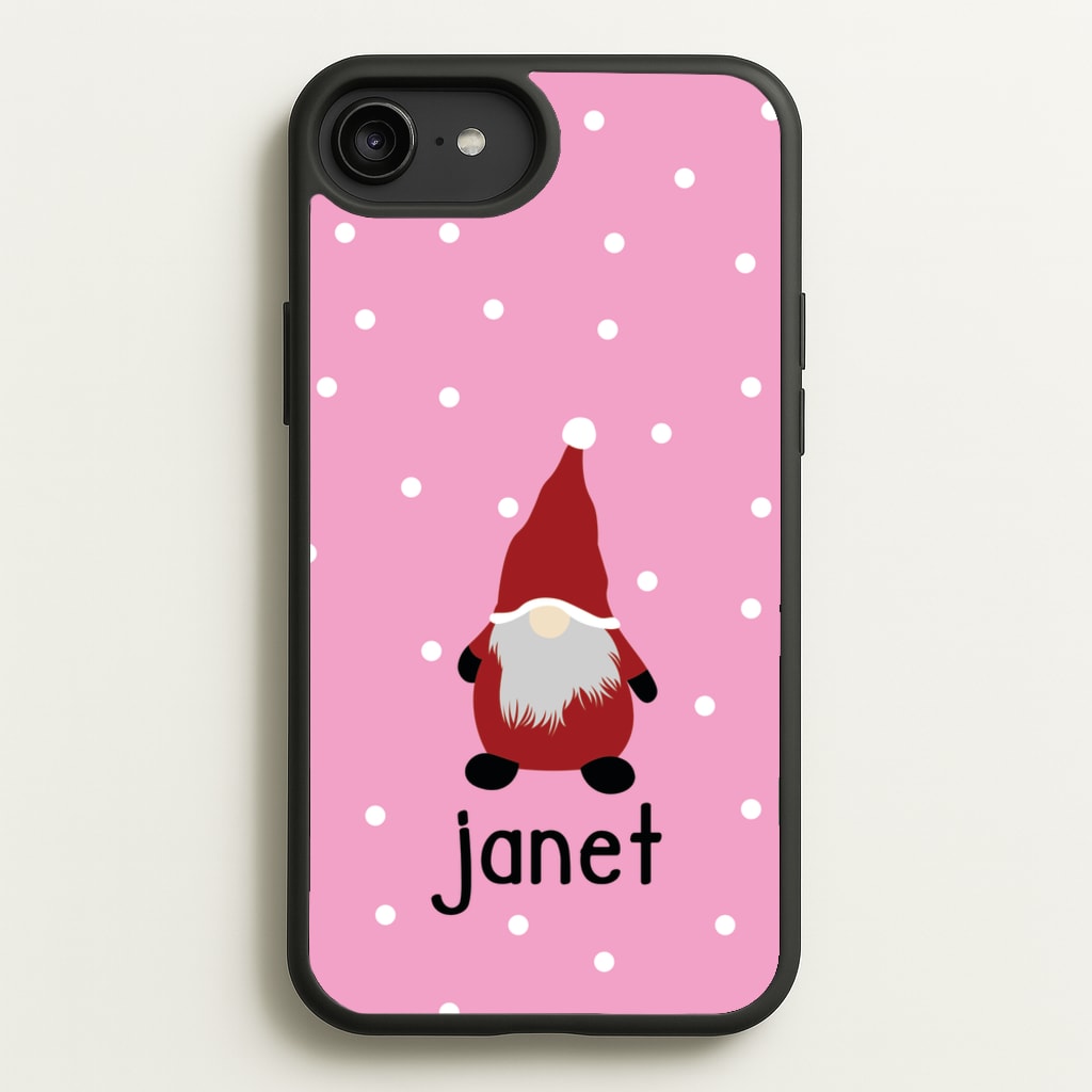 Personalised Gonk - Personalised Christmas Phone Case for iPhone 6 Plus / 7 Plus / 8 Plus
