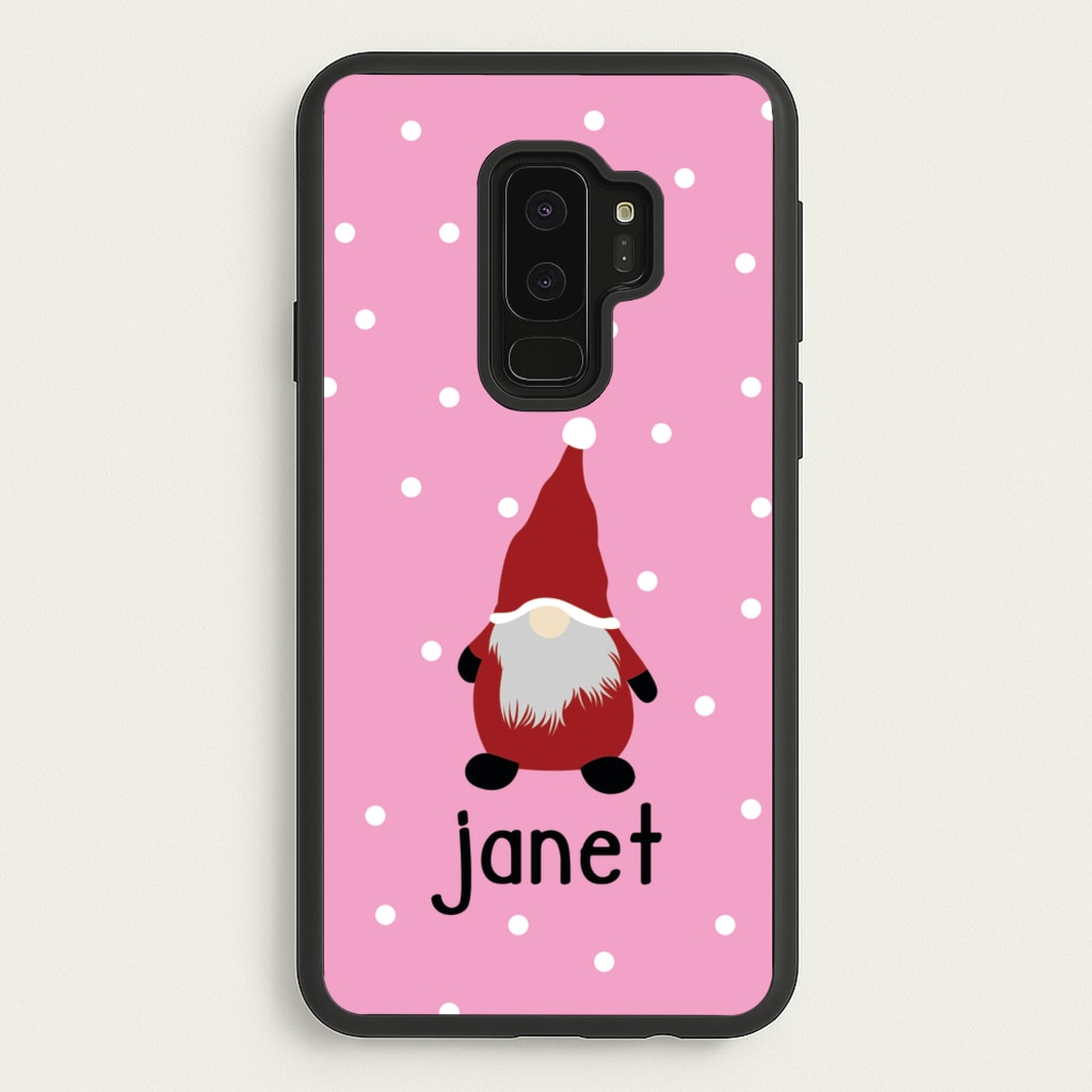 Personalised Gonk - Personalised Christmas Phone Case for Galaxy S9 Plus