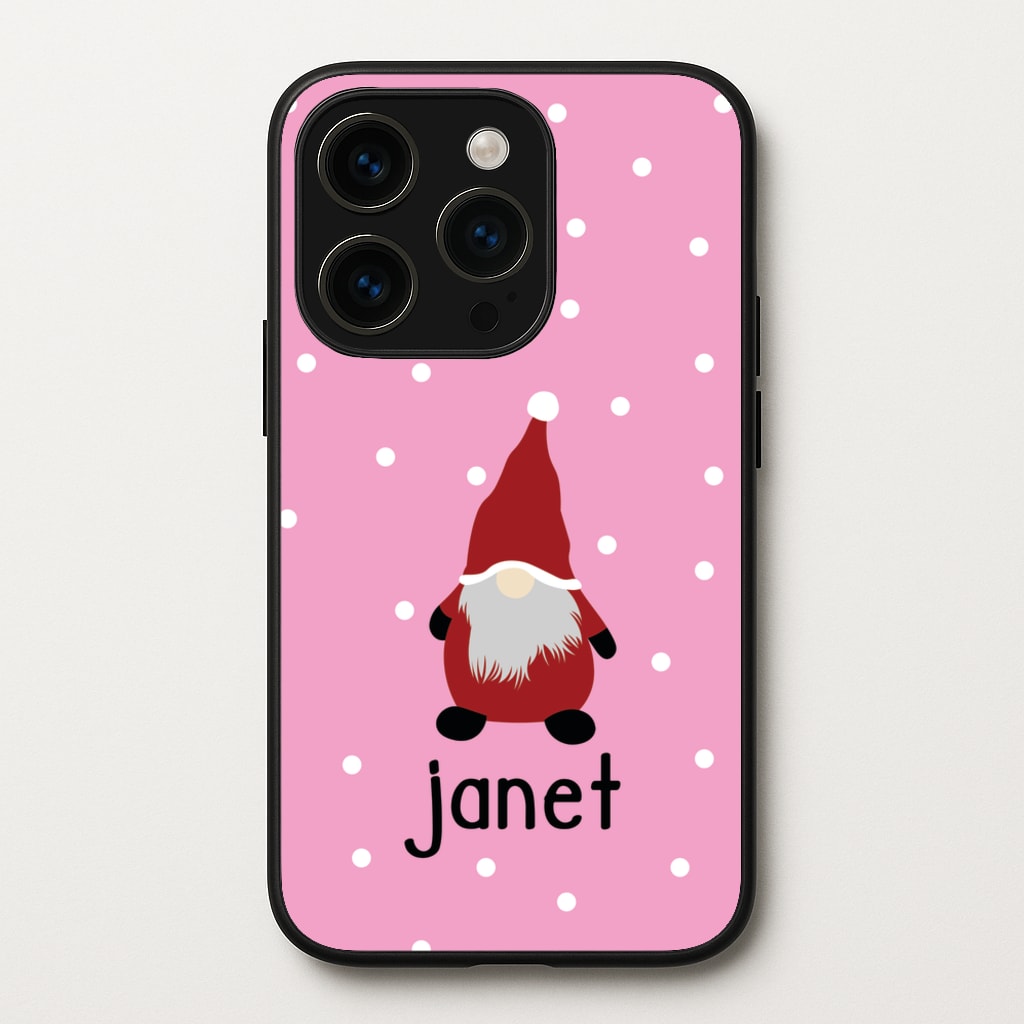 Personalised Gonk - Personalised Christmas Phone Case for iPhone 15 Pro