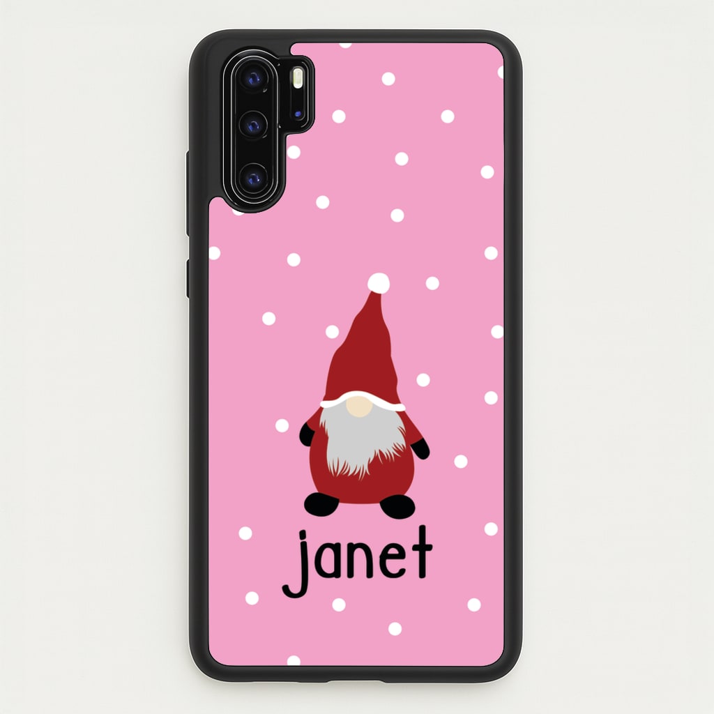 Personalised Gonk - Personalised Christmas Phone Case for Huawei P30 Pro