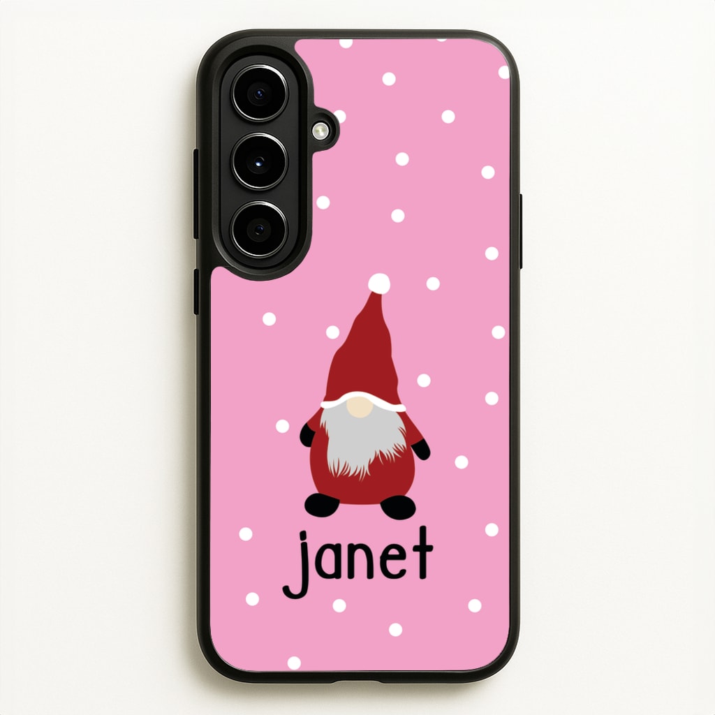 Personalised Gonk - Personalised Christmas Phone Case for Galaxy A56