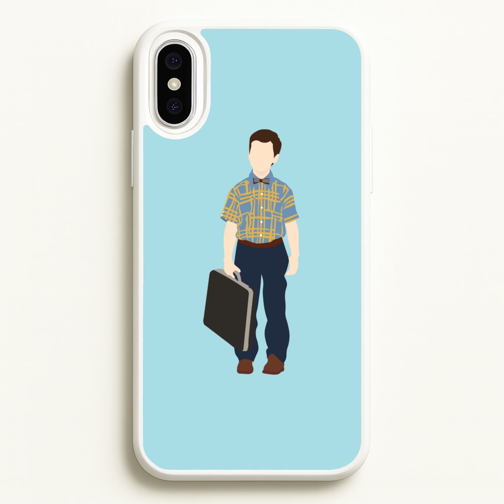 First Day - Sheldon - Young Sheldon Phone Case for iPhone XS Max