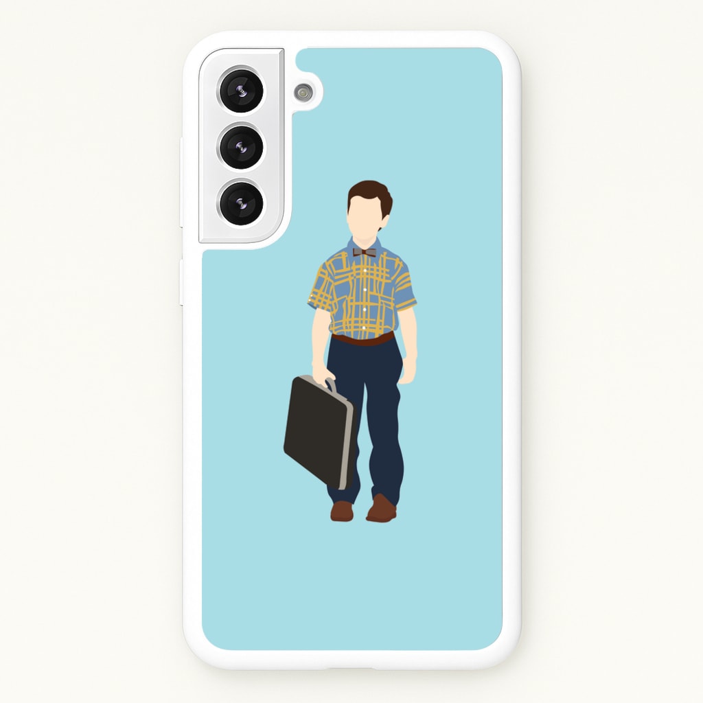 First Day - Sheldon - Young Sheldon Phone Case for Galaxy S21