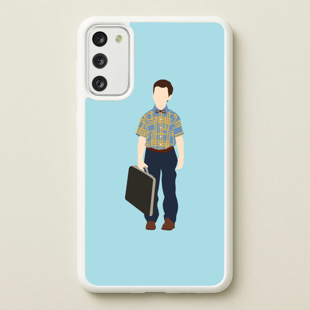 First Day - Sheldon - Young Sheldon Phone Case for Galaxy S20
