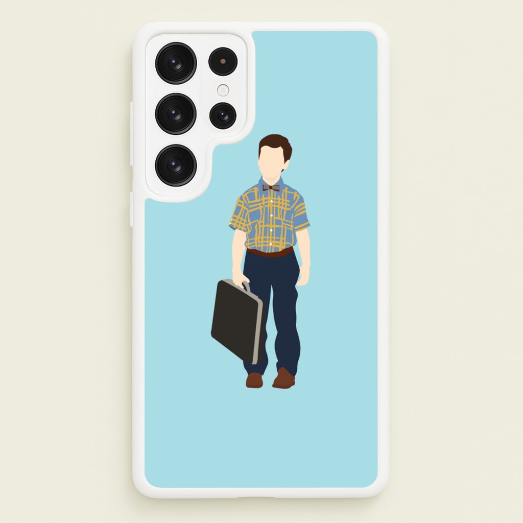 First Day - Sheldon - Young Sheldon Phone Case for Galaxy S22 Ultra