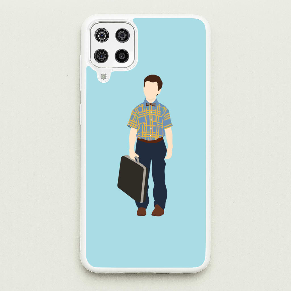 First Day - Sheldon - Young Sheldon Phone Case for Galaxy A12