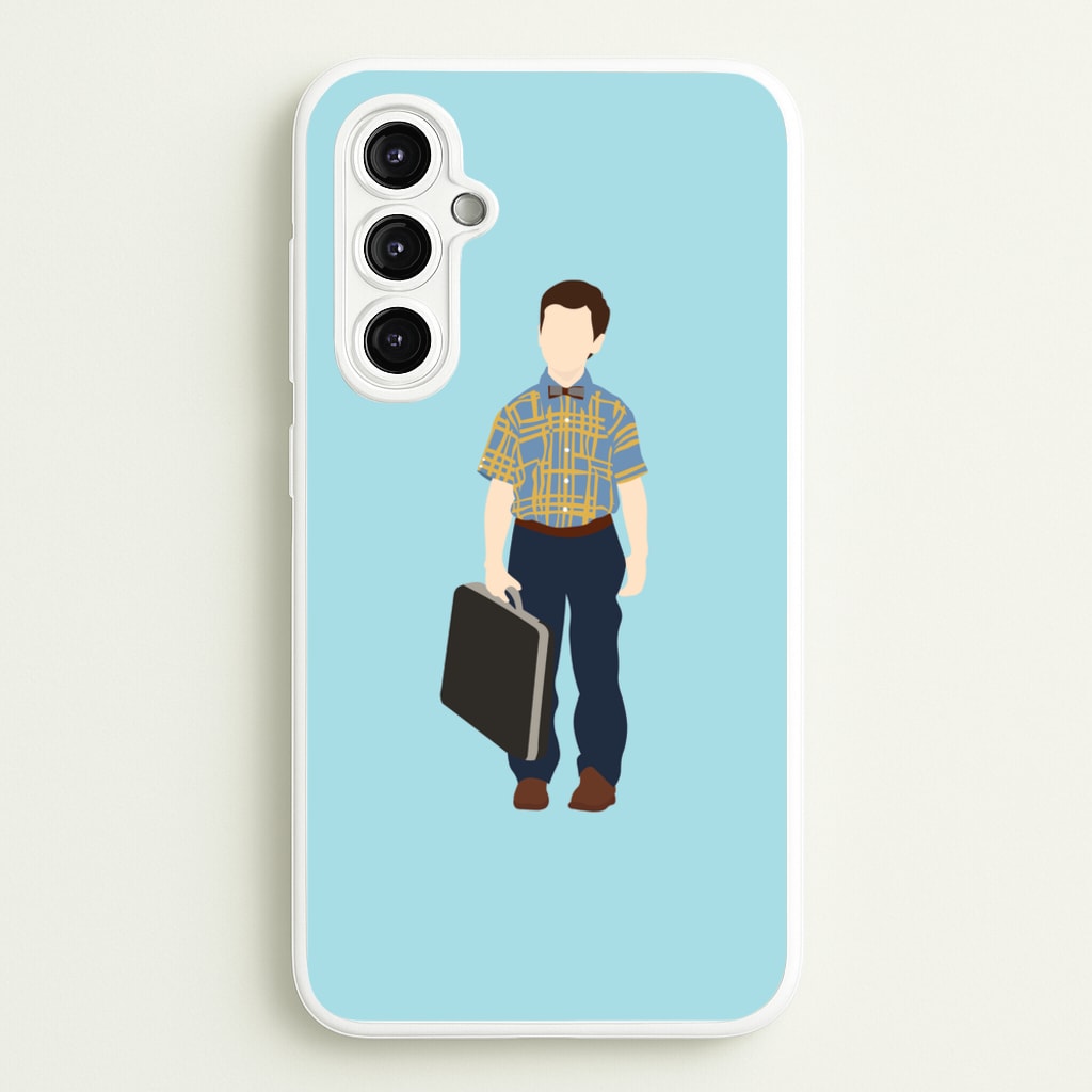 First Day - Sheldon - Young Sheldon Phone Case for Galaxy A14