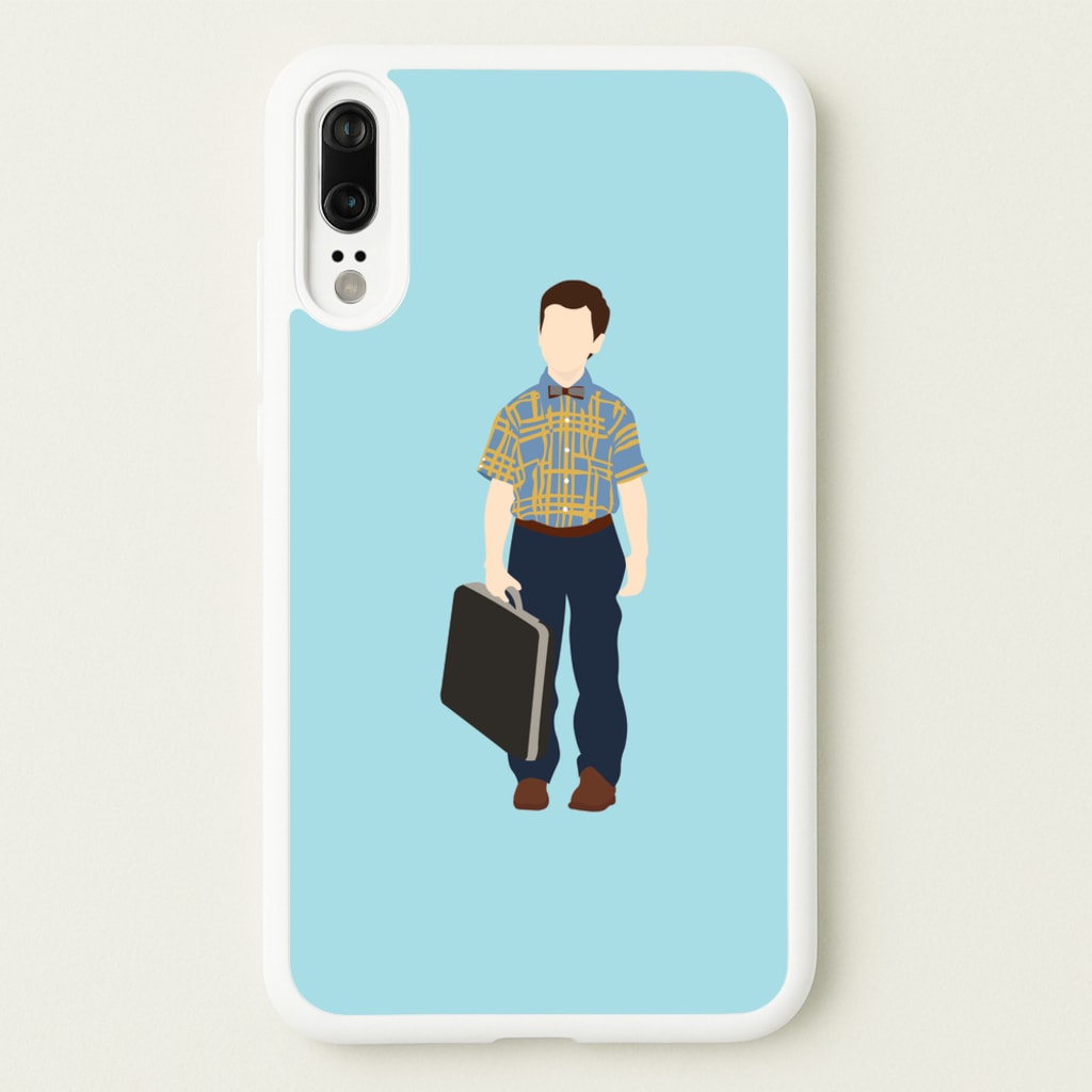 First Day - Sheldon - Young Sheldon Phone Case for Huawei P20
