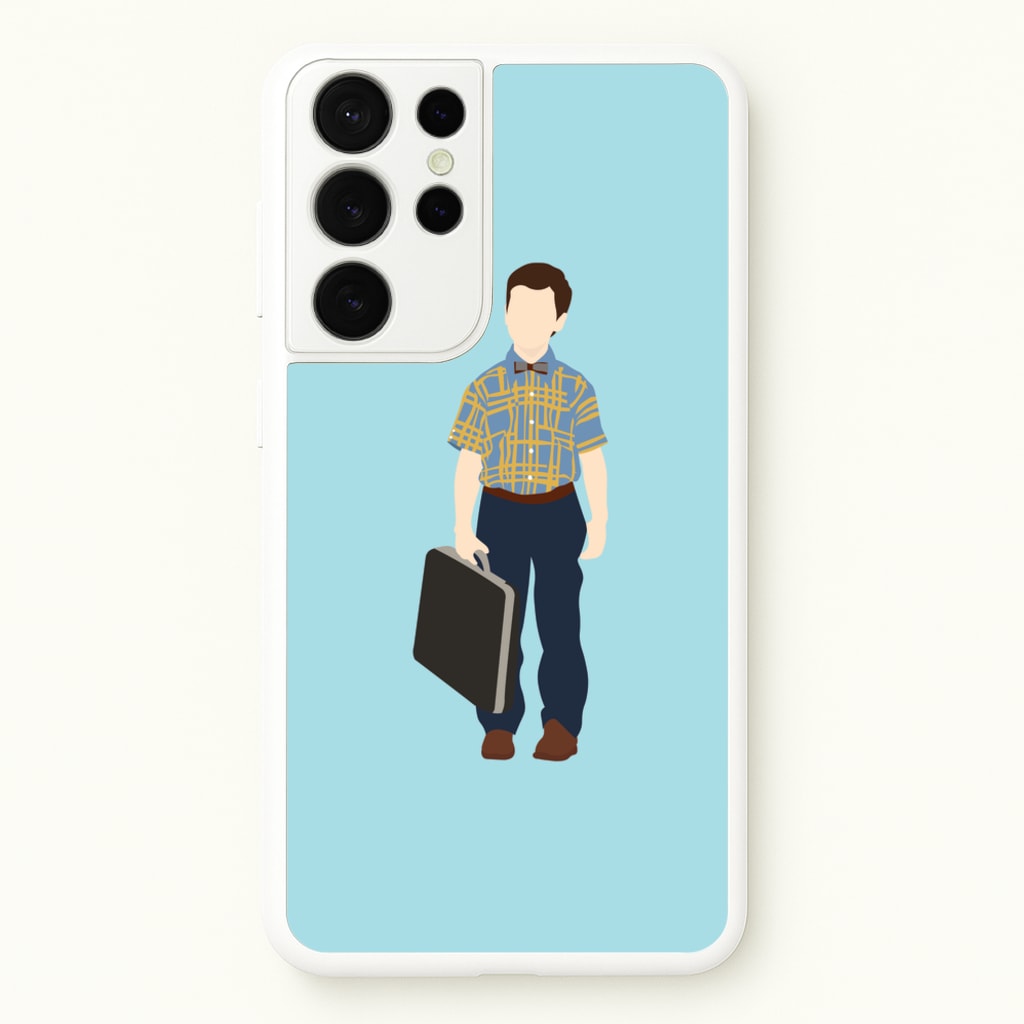 First Day - Sheldon - Young Sheldon Phone Case for Galaxy S21 Ultra
