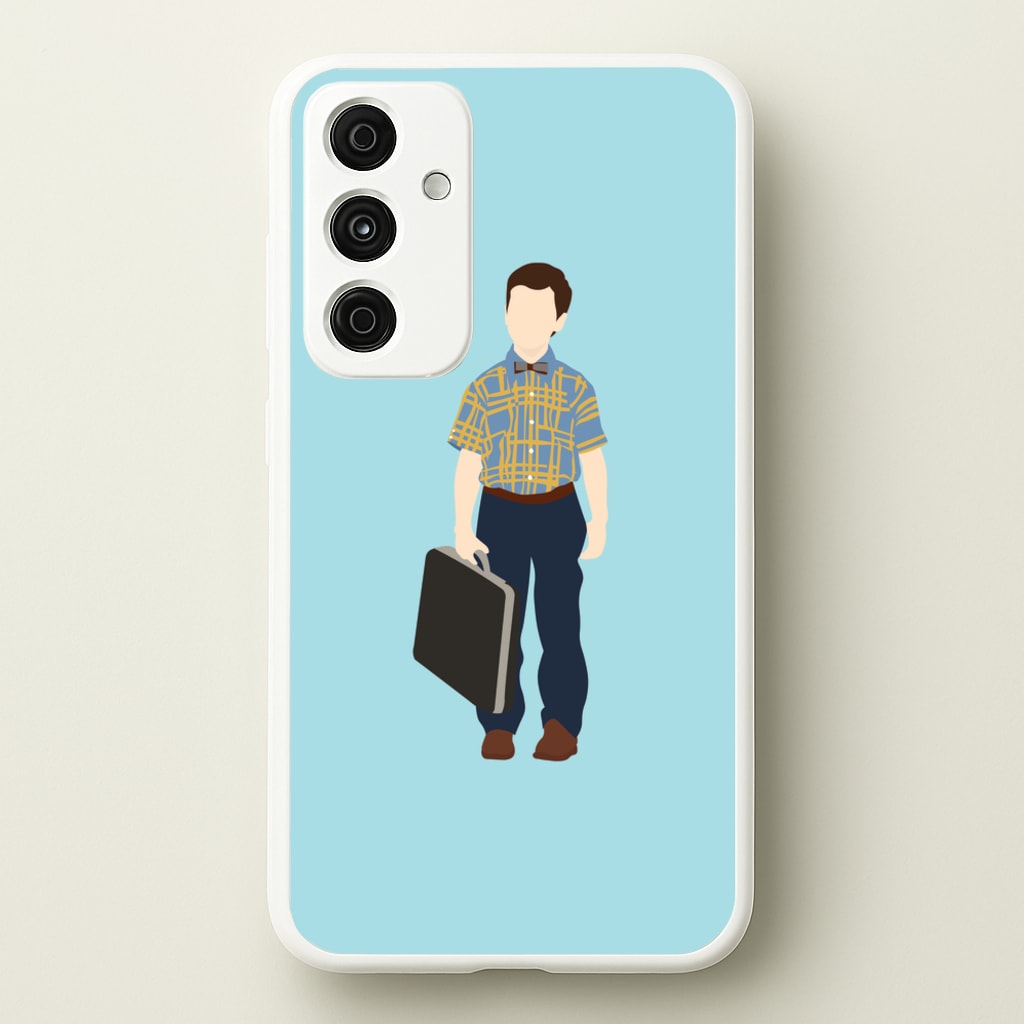 First Day - Sheldon - Young Sheldon Phone Case for Galaxy A55