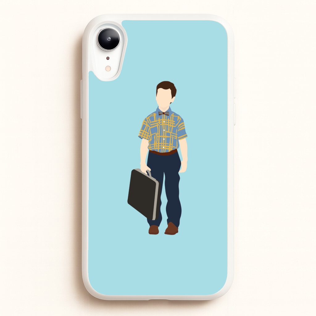 First Day - Sheldon - Young Sheldon Phone Case for iPhone XR