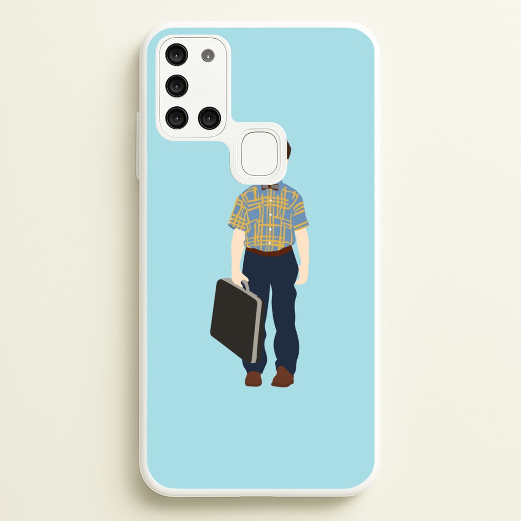First Day - Sheldon - Young Sheldon Phone Case for Galaxy A21s