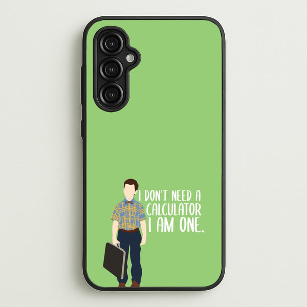 I Don't Need A Calculator - Sheldon - Young Sheldon Phone Case for Galaxy A14
