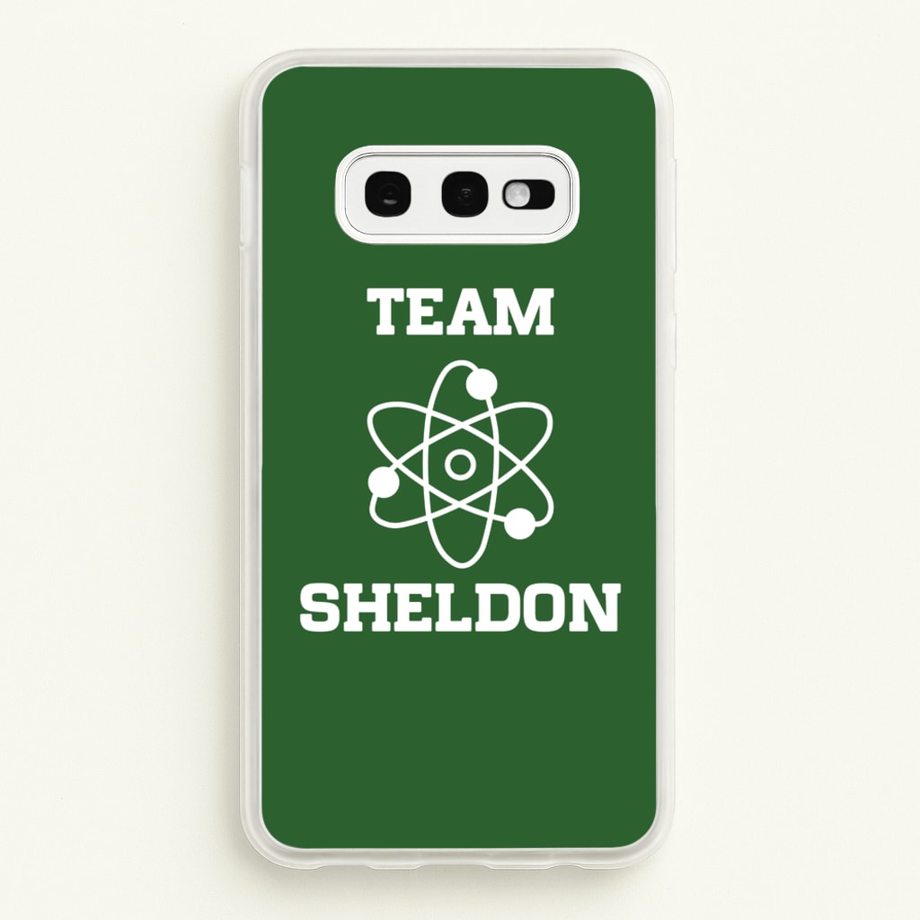 Team Sheldon - Sheldon - Young Sheldon Phone Case for Galaxy S10e
