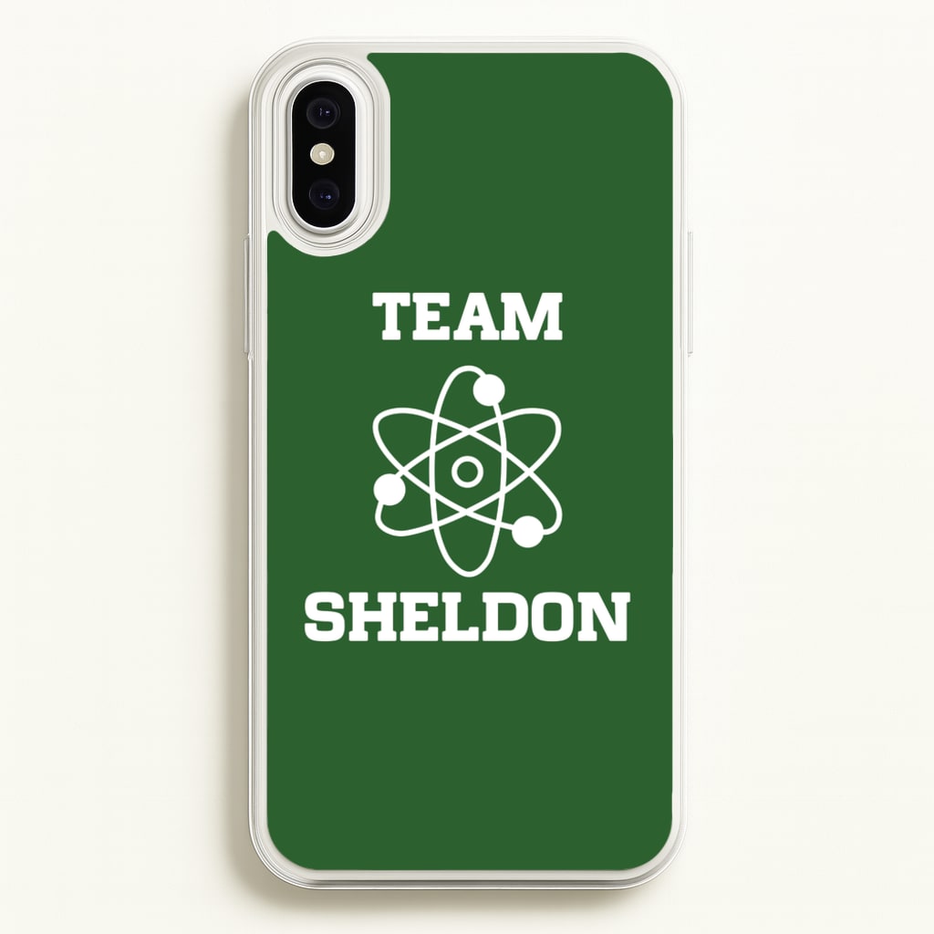Team Sheldon - Sheldon - Young Sheldon Phone Case for iPhone XS Max