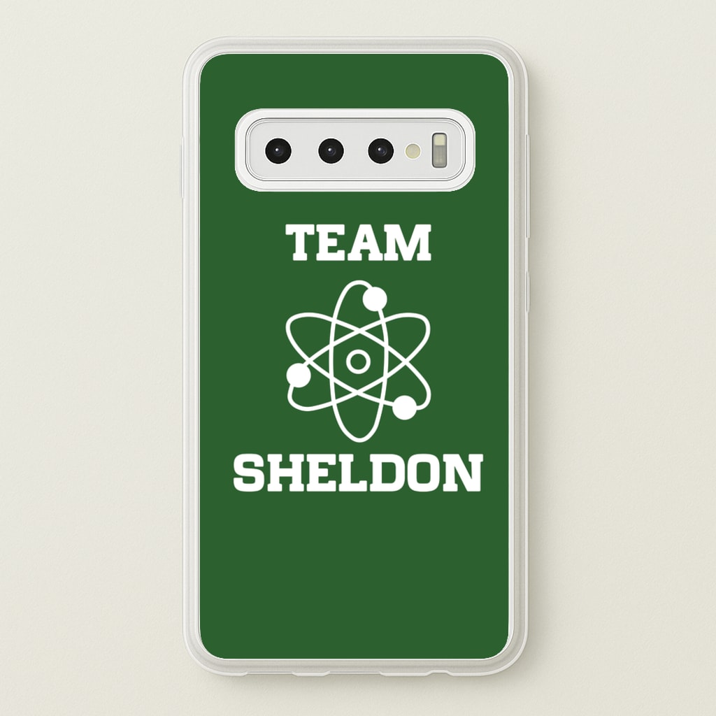 Team Sheldon - Sheldon - Young Sheldon Phone Case for Galaxy S10