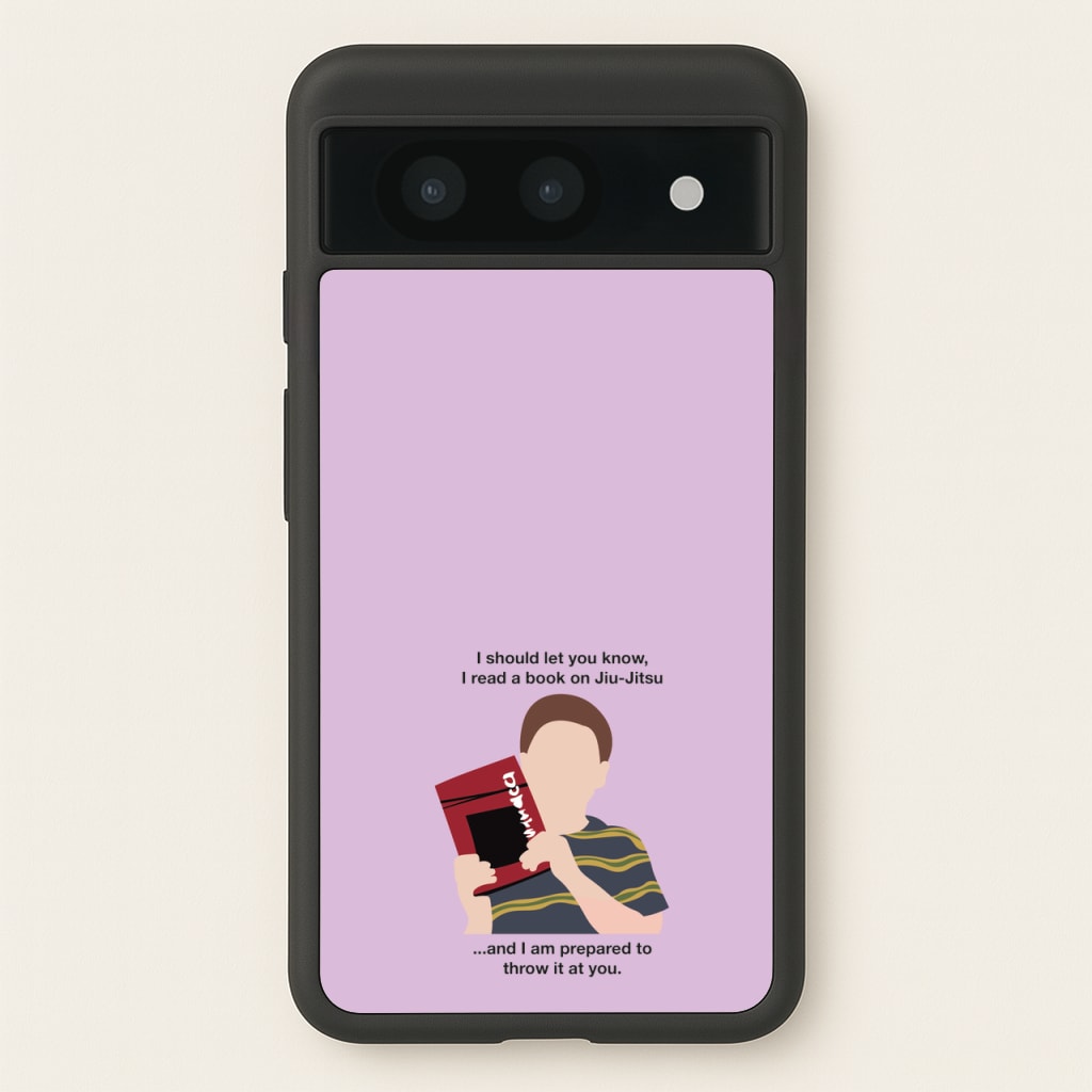 Book On Jiu-Jitsu - Sheldon - Young Sheldon Phone Case for Google Pixel 8a