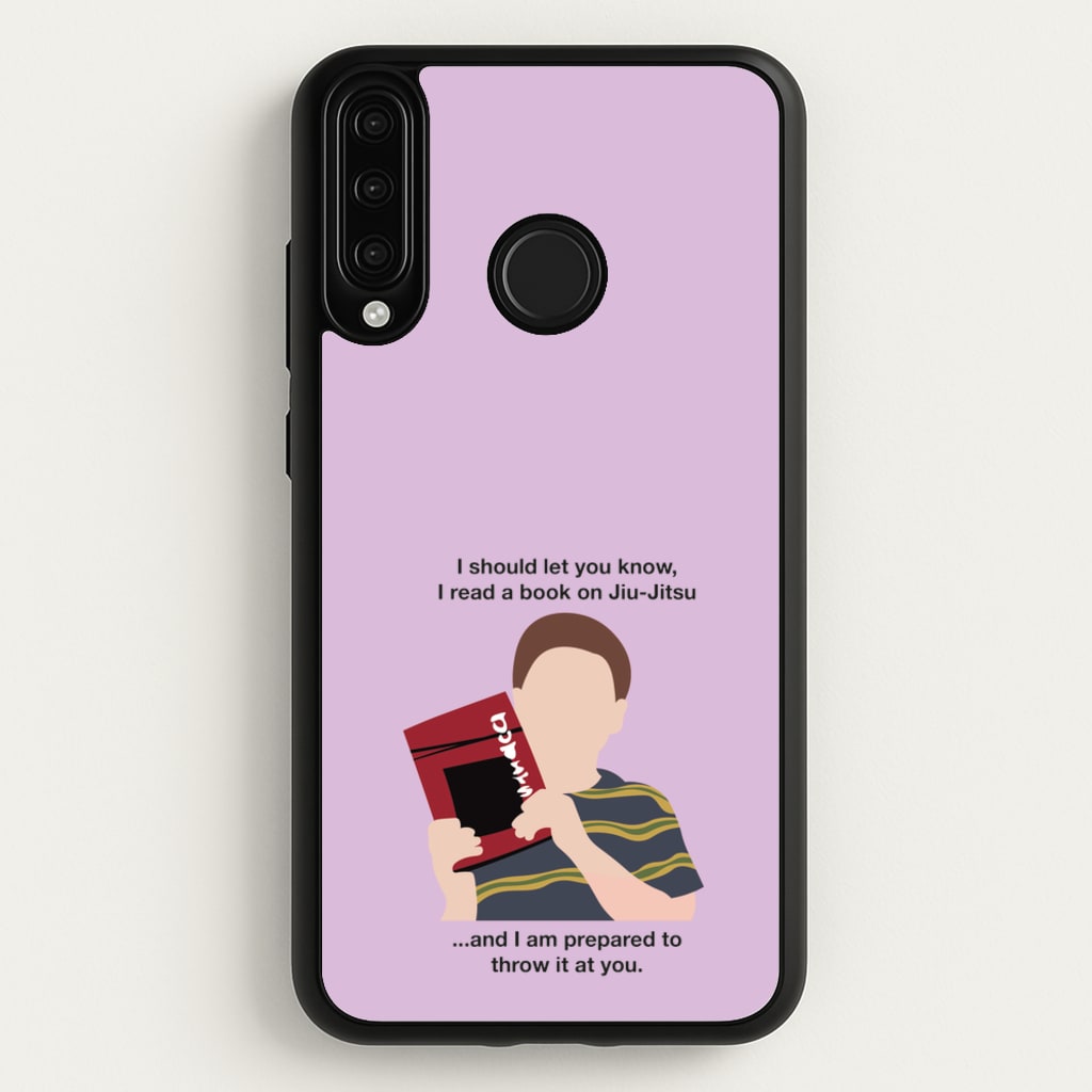 Book On Jiu-Jitsu - Sheldon - Young Sheldon Phone Case for Huawei P30 Lite