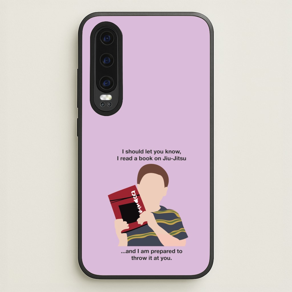 Book On Jiu-Jitsu - Sheldon - Young Sheldon Phone Case for Huawei P30