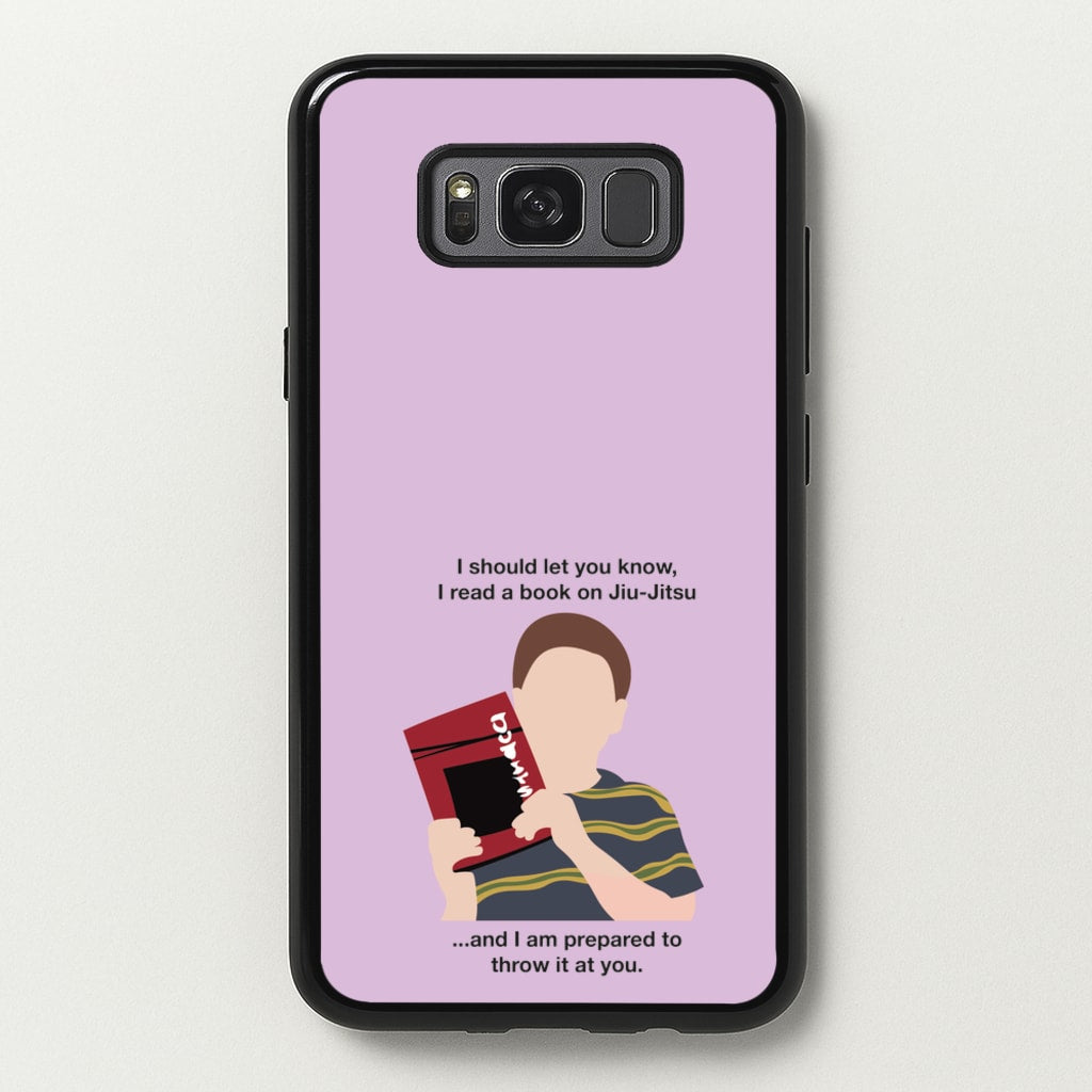 Book On Jiu-Jitsu - Sheldon - Young Sheldon Phone Case for Galaxy S8 Plus