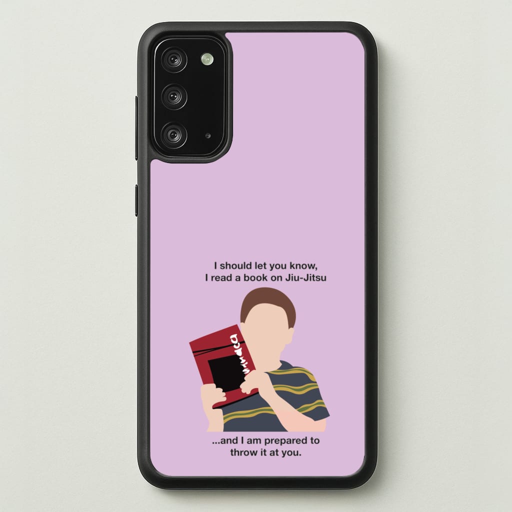 Book On Jiu-Jitsu - Sheldon - Young Sheldon Phone Case for Galaxy Note 20