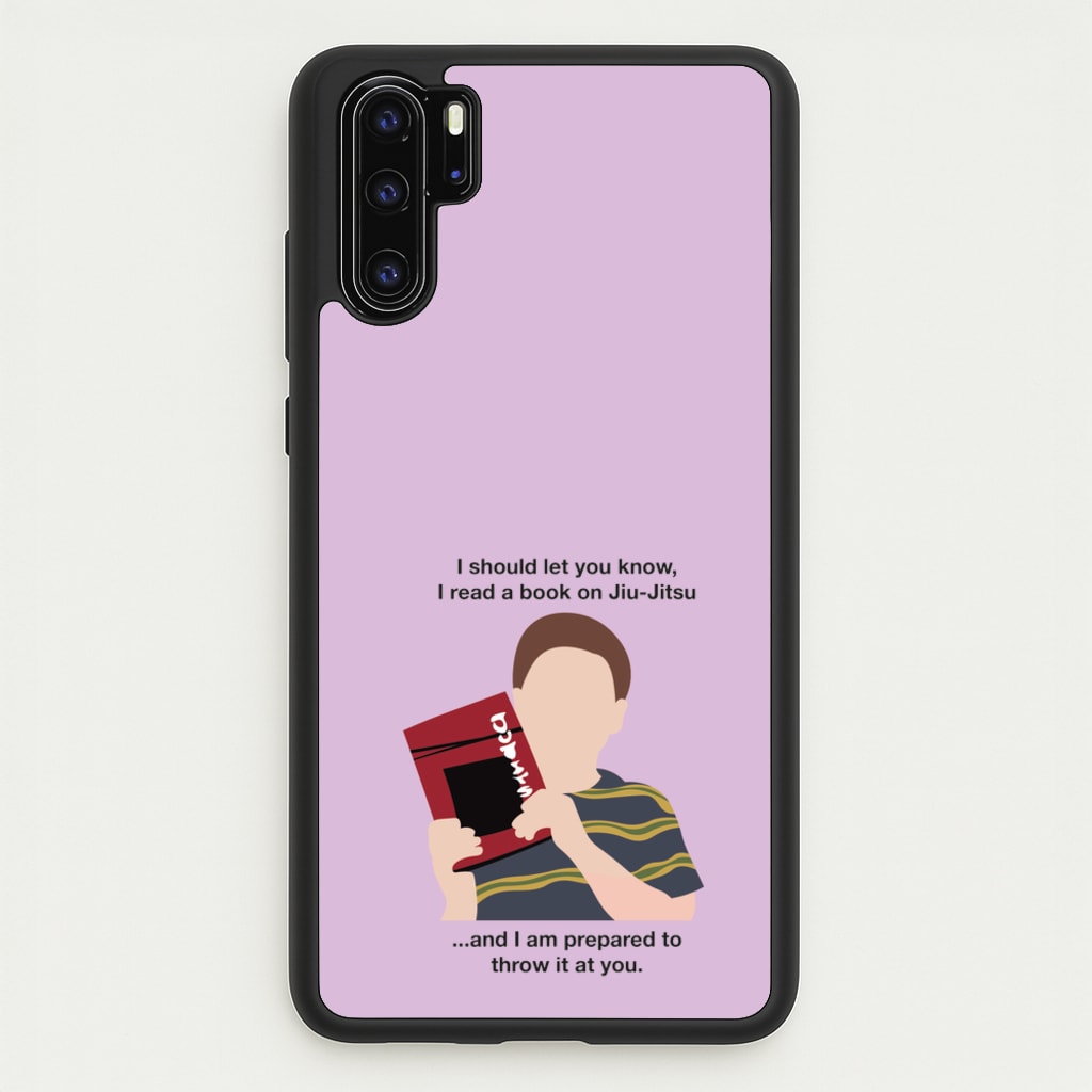 Book On Jiu-Jitsu - Sheldon - Young Sheldon Phone Case for Huawei P30 Pro