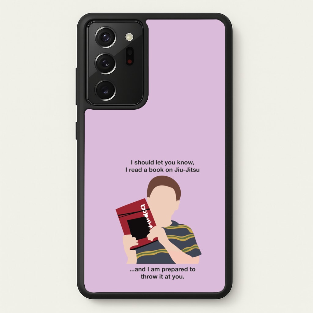 Book On Jiu-Jitsu - Sheldon - Young Sheldon Phone Case for Galaxy Note 20 Ultra