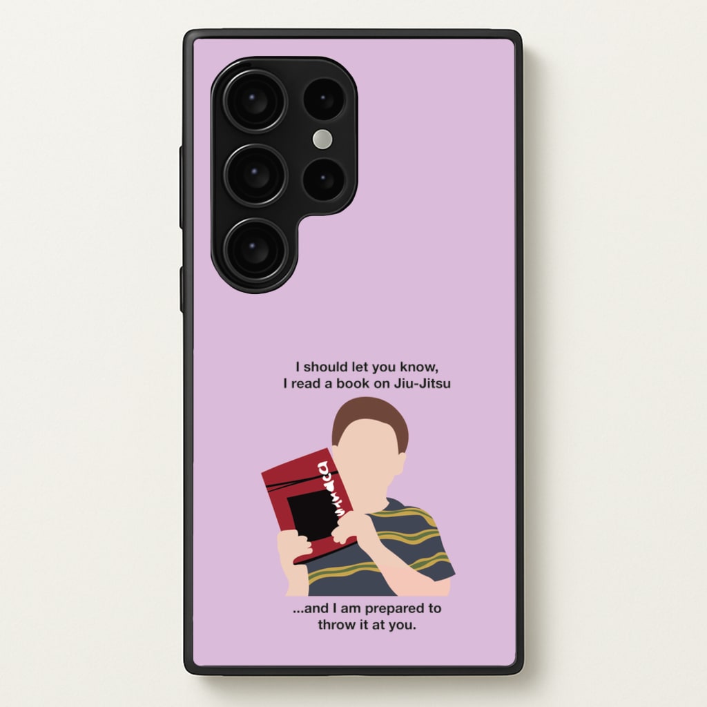 Book On Jiu-Jitsu - Sheldon - Young Sheldon Phone Case for Galaxy S24 Ultra