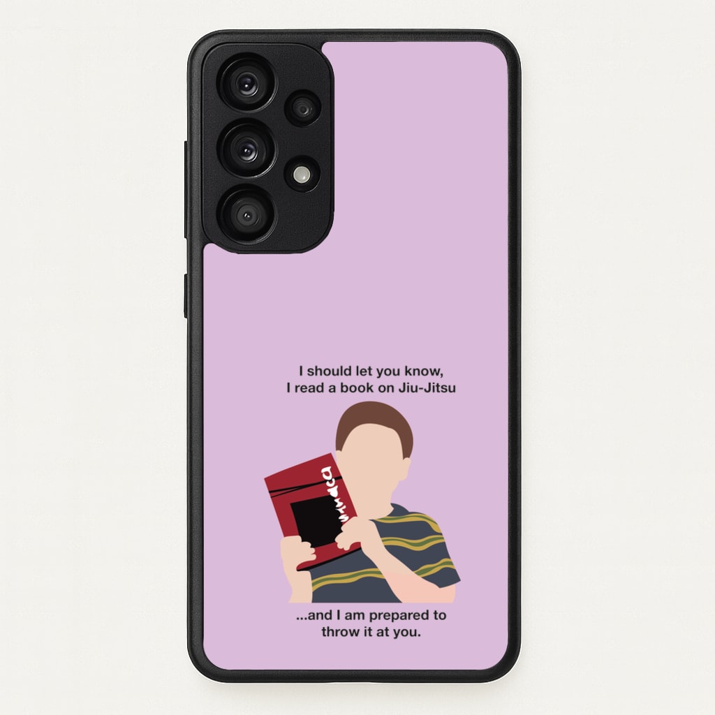 Book On Jiu-Jitsu - Sheldon - Young Sheldon Phone Case for Galaxy A53