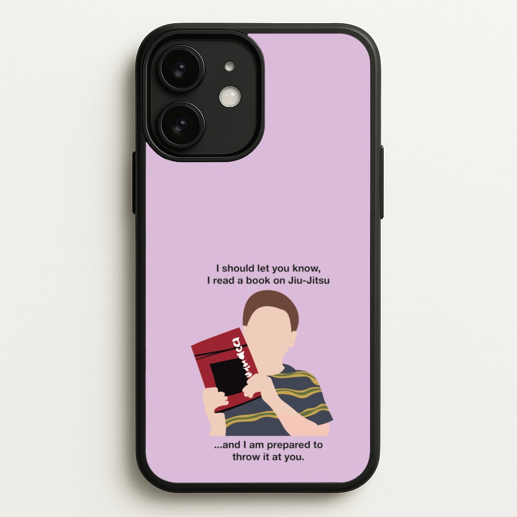 Book On Jiu-Jitsu - Sheldon - Young Sheldon Phone Case for iPhone 11
